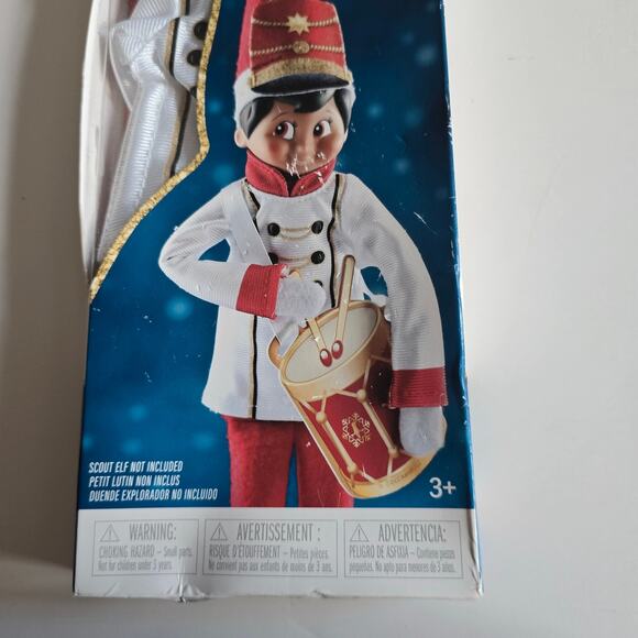 Elf on the Shelf Outfit Merry Marcher Christmas Costume Holiday Marching Band - Picture 4 of 6